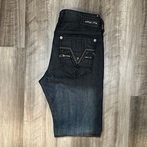 Affliction Black Premium Ace Slim Straight Jeans - 33